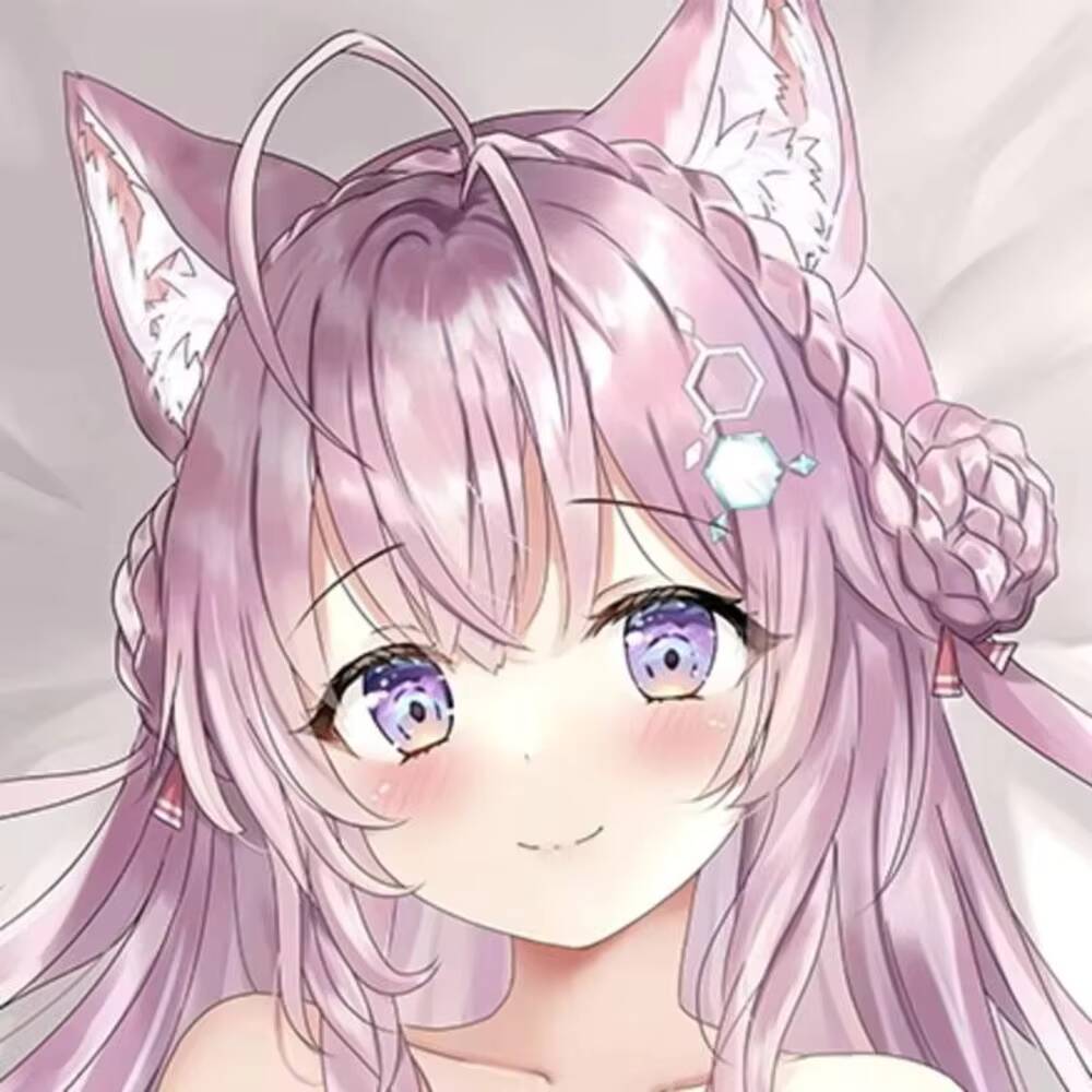 Queen Accessories - Japanese Hololive Pillow Case VTuber Hakui