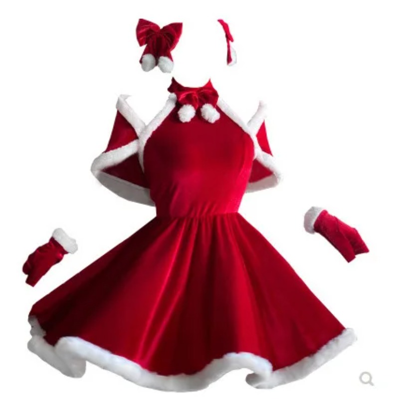 Women'S Vacation Accessories - Christmas Cosplay Costume Dress Accessories Suit