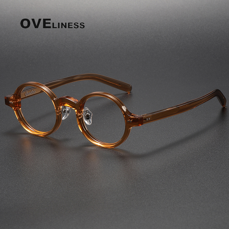 Women Accessories Vector - 2025 Vintage Acetate Glasses Frame Men
