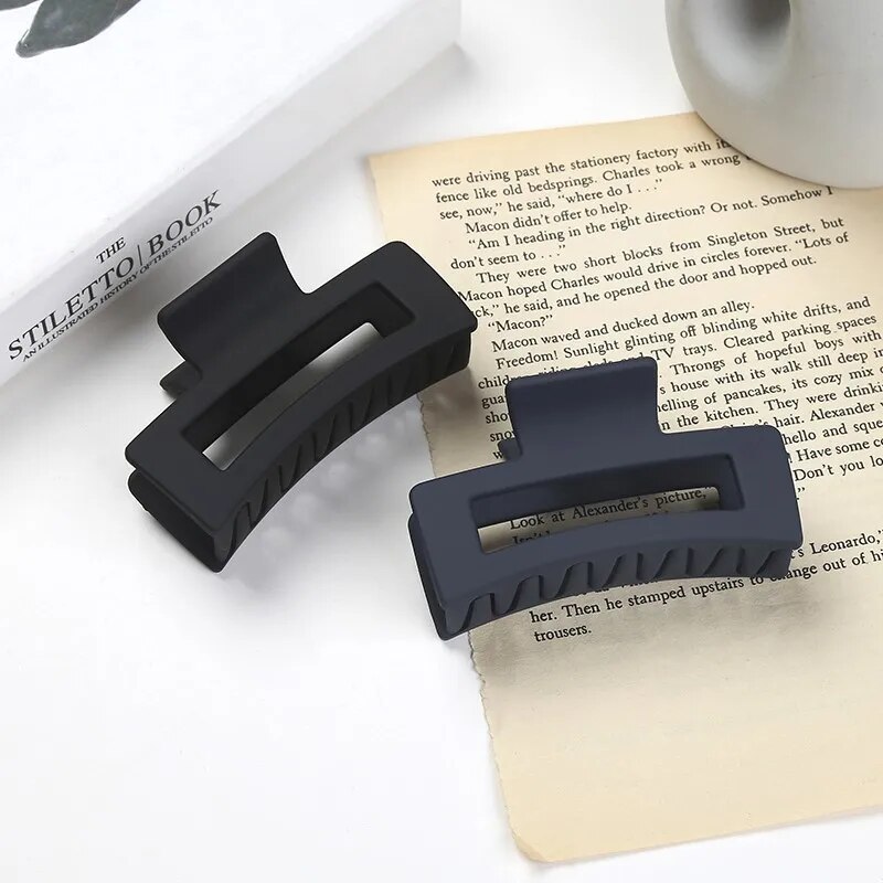 Hair Claw Clip Set - 1pc or 4Pcs/Set Women Girls Claw