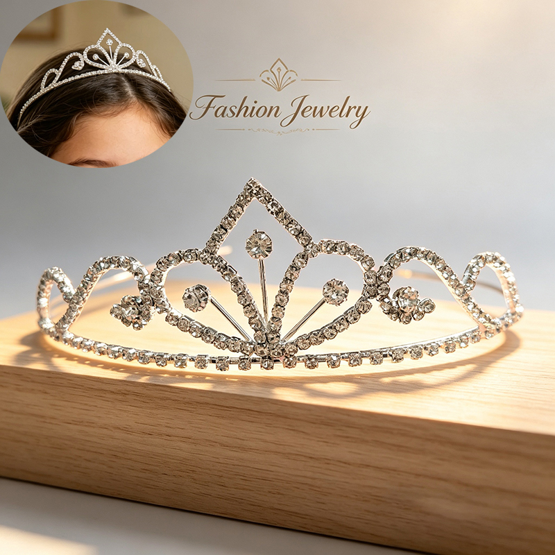 Silver Color Rhinestone Bridal - đánh giá và giá Queen Accessories