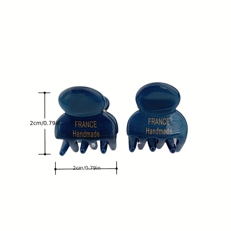 2pcs/set Mini Acetate Hair Cla - đánh giá và giá Hair Claw Clip Set
