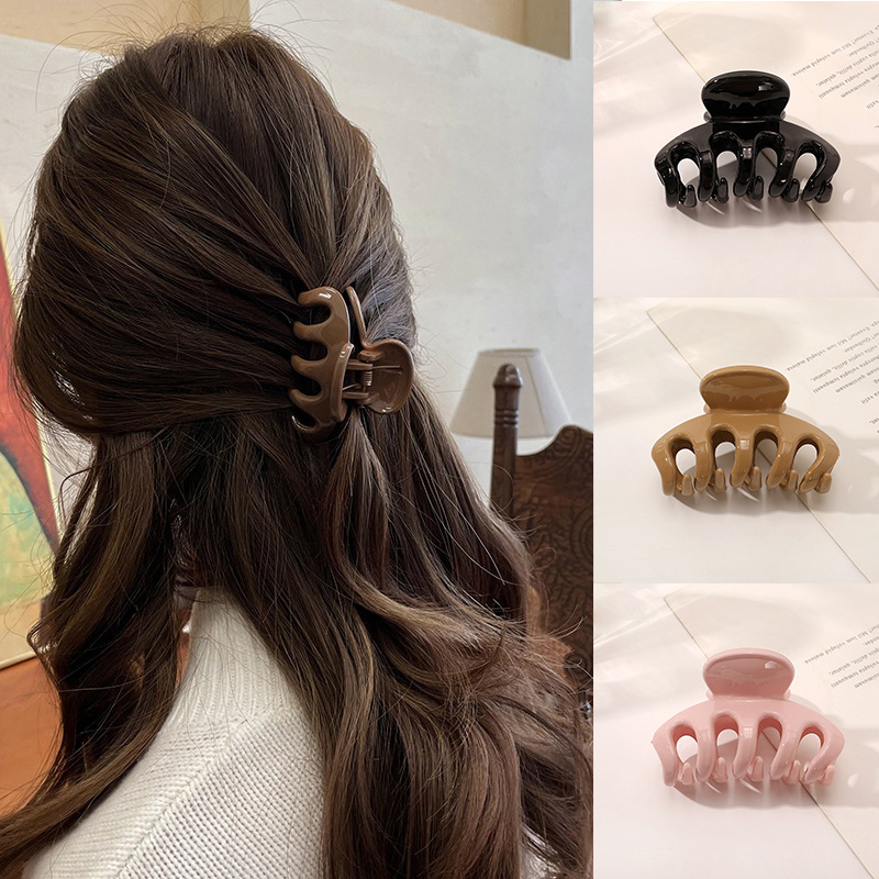Mới Kẹo Màu Sắc Kẹp Tóc Cho Nữ - đánh giá và giá Hair Claw Clip Set