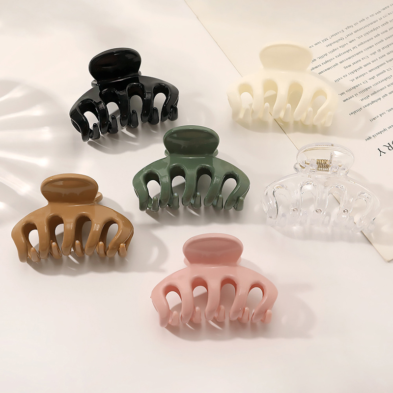 Mới Kẹo Màu Sắc Kẹp Tóc Cho Nữ - đánh giá và giá Hair Claw Clip Set