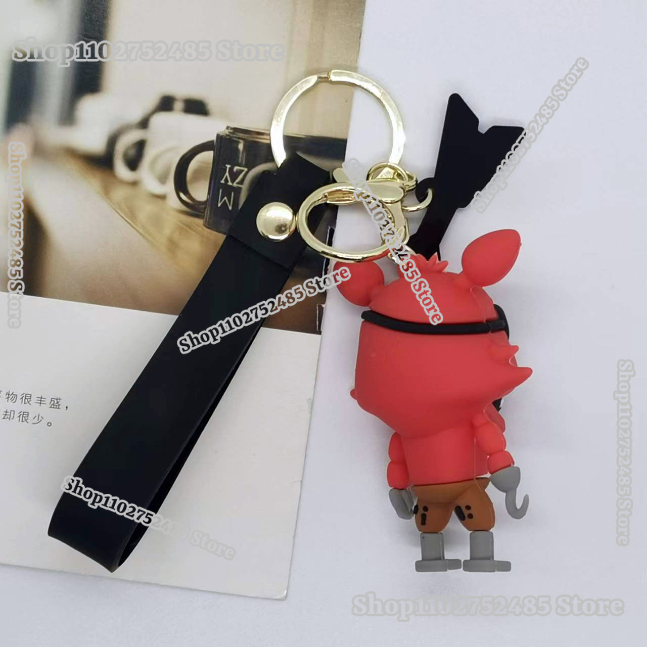 5pcs Cartoon Anime FNAF Figure - đánh giá và giá Women'S Key Accessories