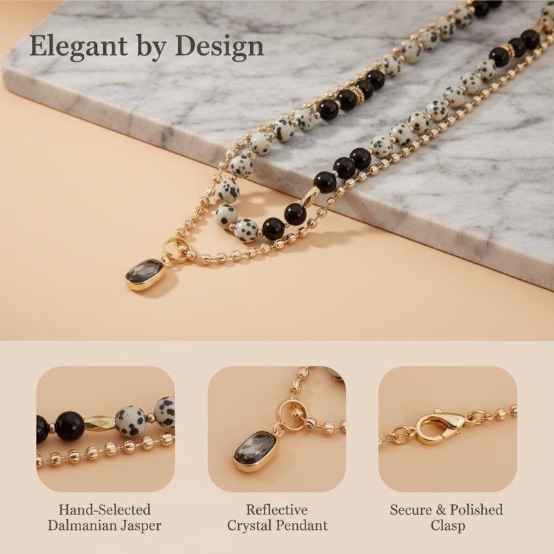 Vintage Double Layer Necklace  - đánh giá và giá Layered Necklace Set