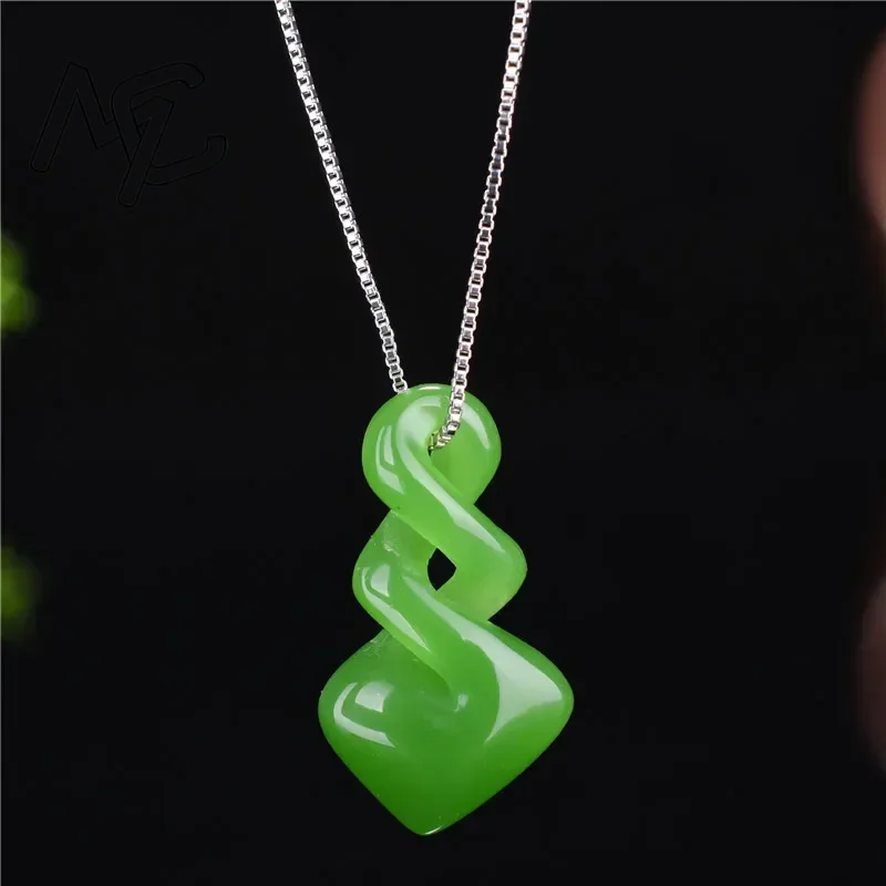 Natural Hetian Jade Green Colo - đánh giá và giá Women Accessories Dropshipping