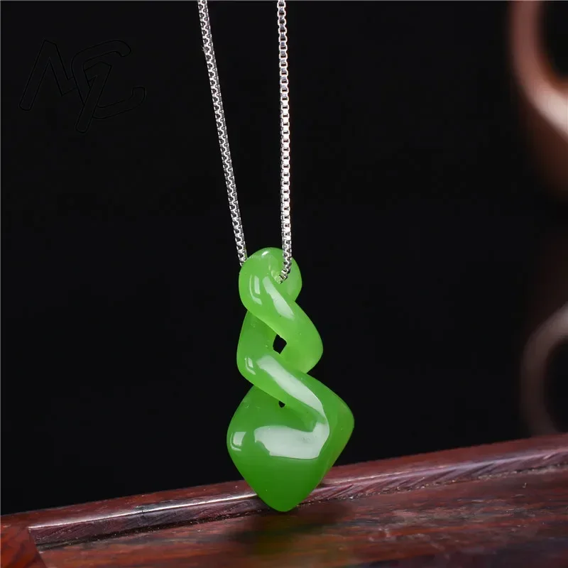 Natural Hetian Jade Green Colo - đánh giá và giá Women Accessories Dropshipping