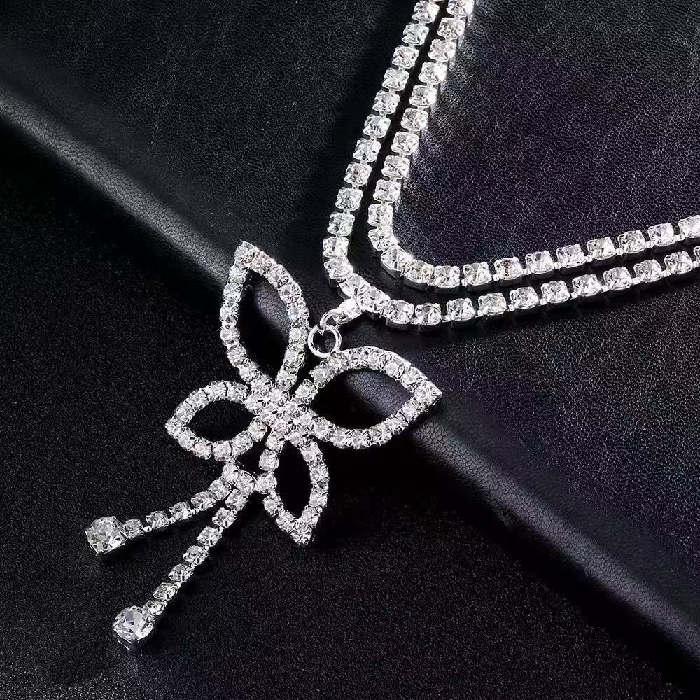 Luxury Rhinestone Double Chain - đánh giá và giá Women Accessories Dropshipping