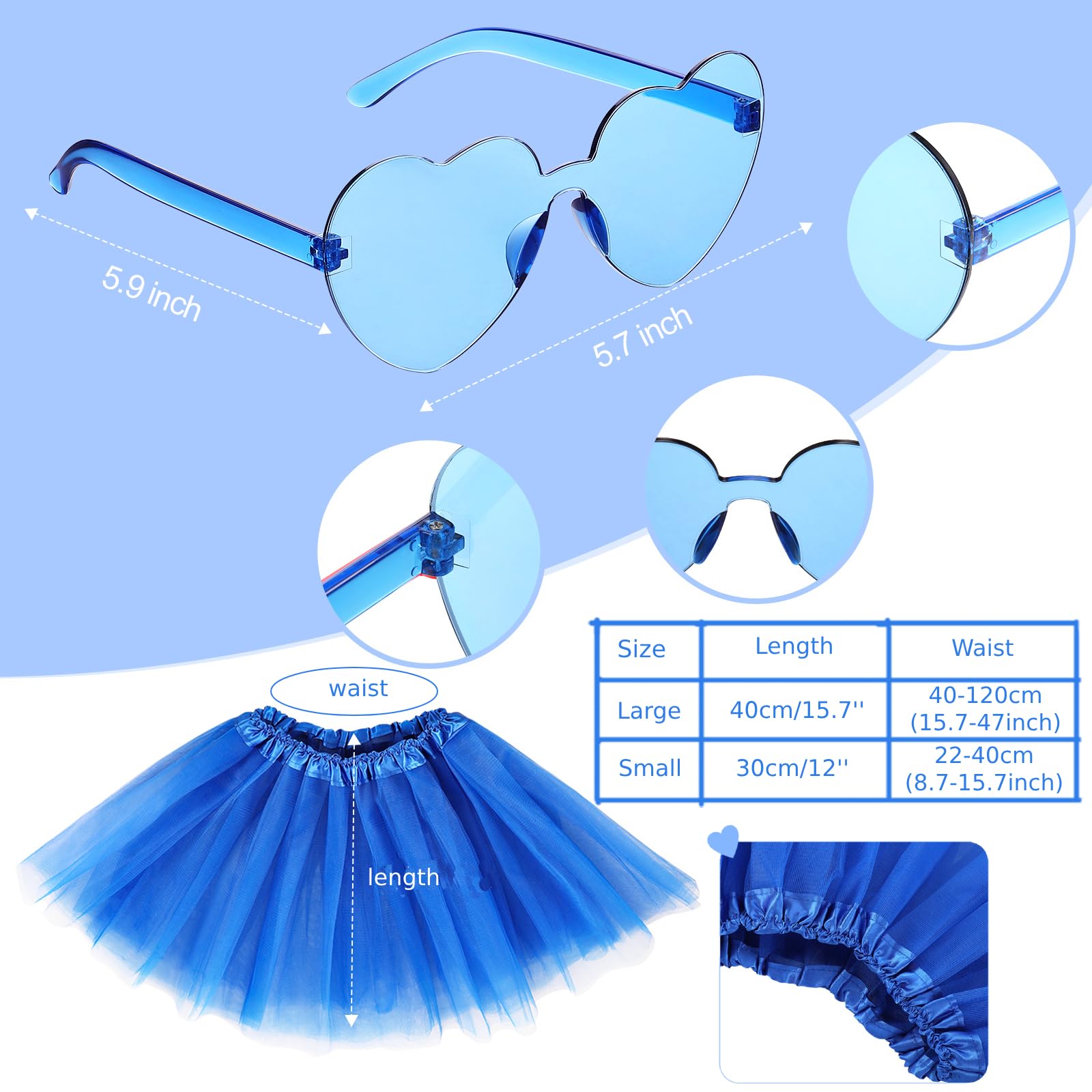 Women Tutu Costume Set Include - đánh giá và giá Layered Necklace Set