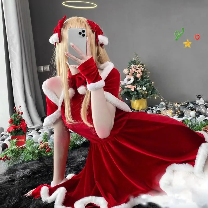 Christmas Cosplay Costume Dres - đánh giá và giá Women'S Vacation Accessories