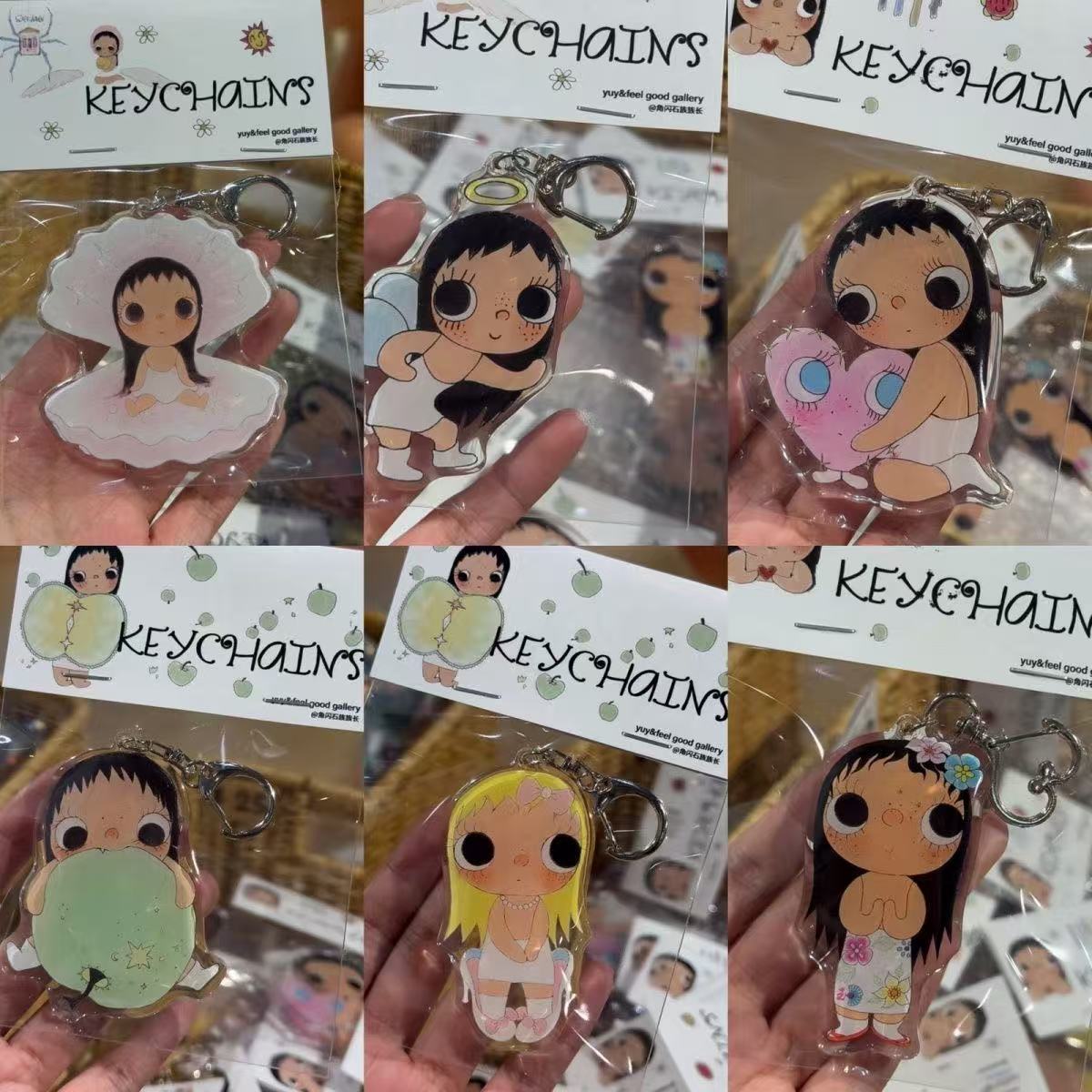 Yuy Is A Girl. Cute Cartoon Gi - đánh giá và giá Women'S Key Accessories