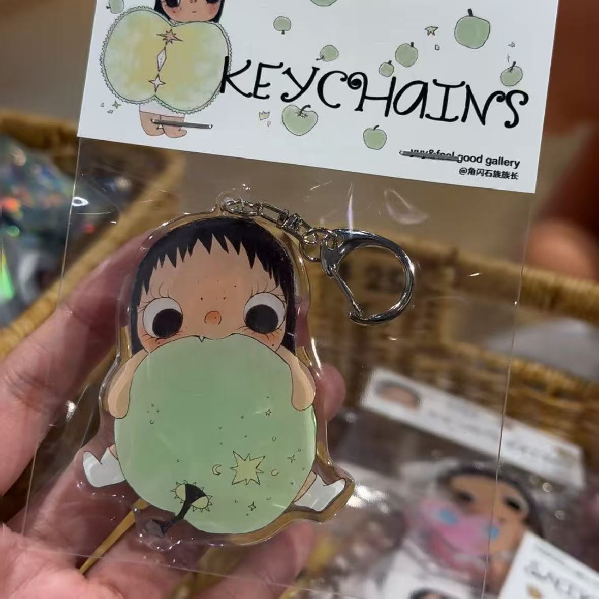 Yuy Is A Girl. Cute Cartoon Gi - đánh giá và giá Women'S Key Accessories