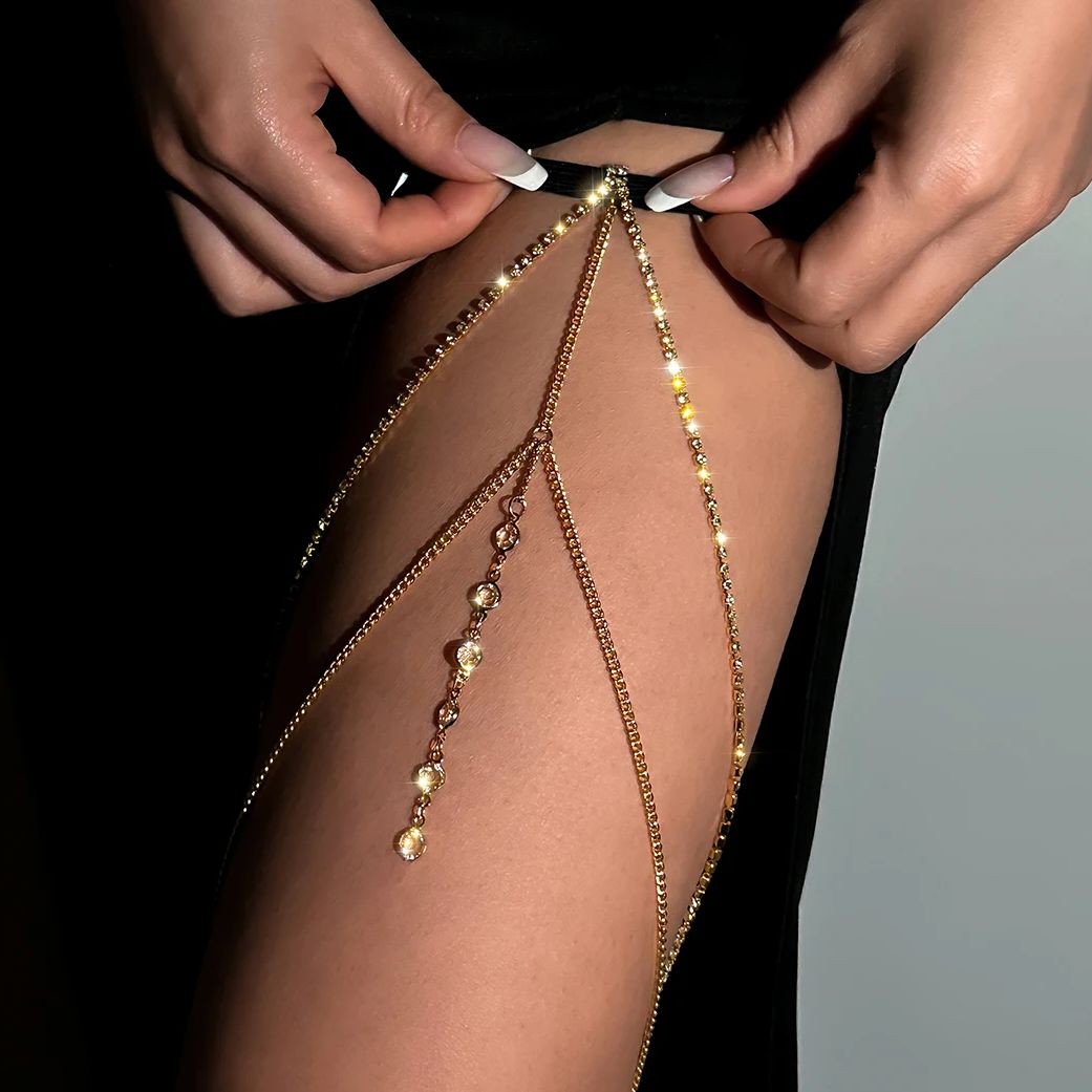 Sexy Shiny Crystal Multilayer  - đánh giá và giá Women Accessories Dropshipping