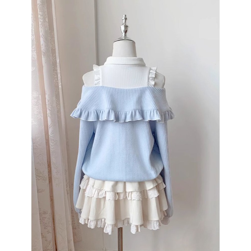 Kawaii Soft Girl Lolita 2 Piec - đánh giá và giá Layered Necklace Set