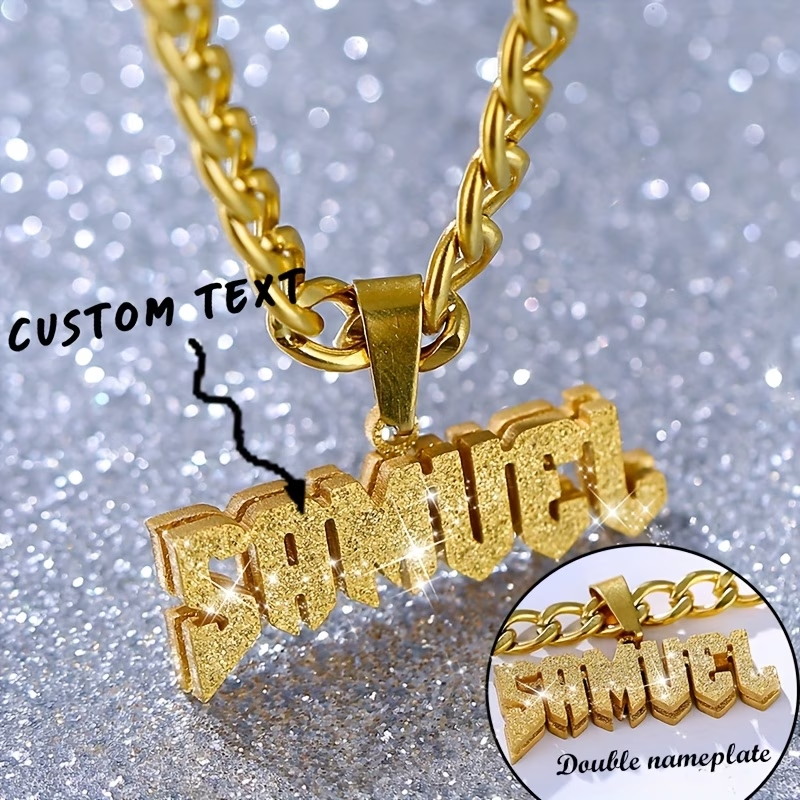 Custom Name Double Layer Neckl - đánh giá và giá Layered Necklace Set