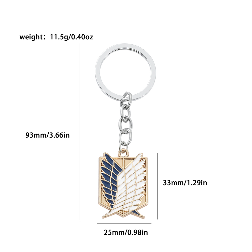 Anime Attack on Titan Enamel B - đánh giá và giá Women'S Key Accessories