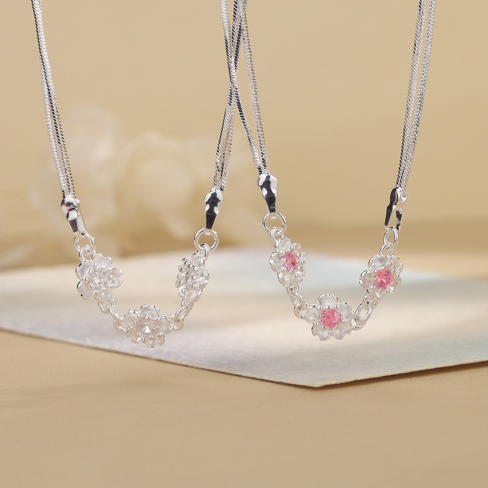 925 Sterling Silver Jewelry Do - đánh giá và giá Layered Necklace Set