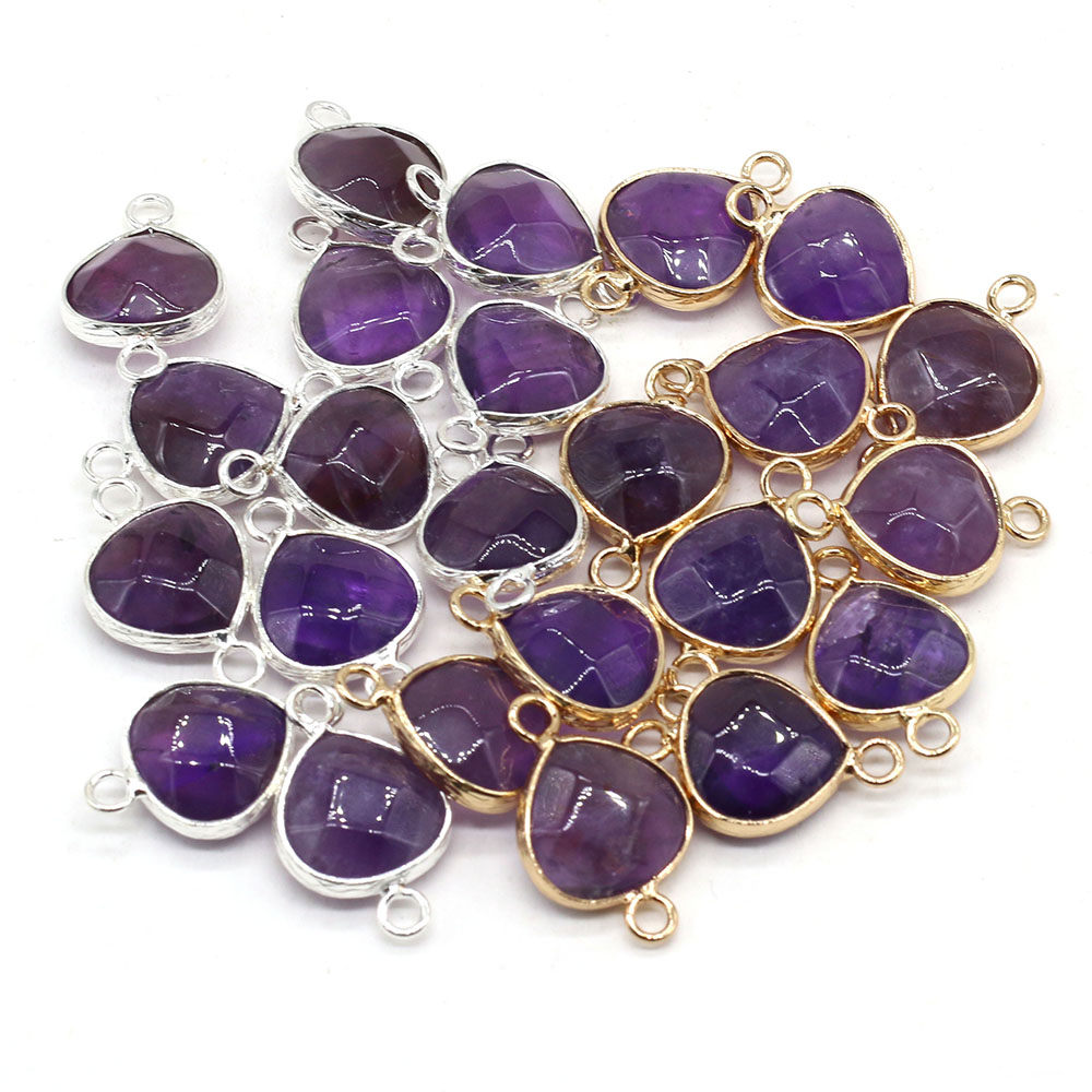 2pcs Natural Stone Connectors  - đánh giá và giá Women Accessories Dropshipping