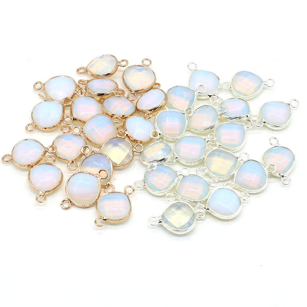 2pcs Natural Stone Connectors  - đánh giá và giá Women Accessories Dropshipping