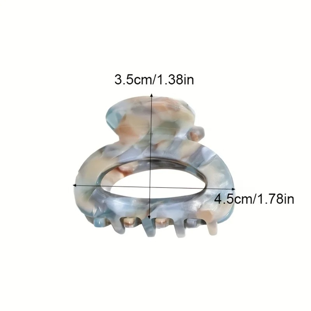 1/4PCS Elegant Sweet Small Ova - đánh giá và giá Hair Claw Clip Set