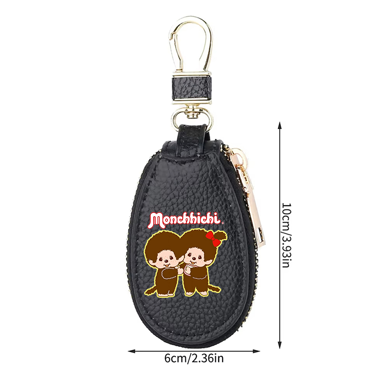 1pcs MONCHHICHI Leather Zipper - đánh giá và giá Women'S Key Accessories