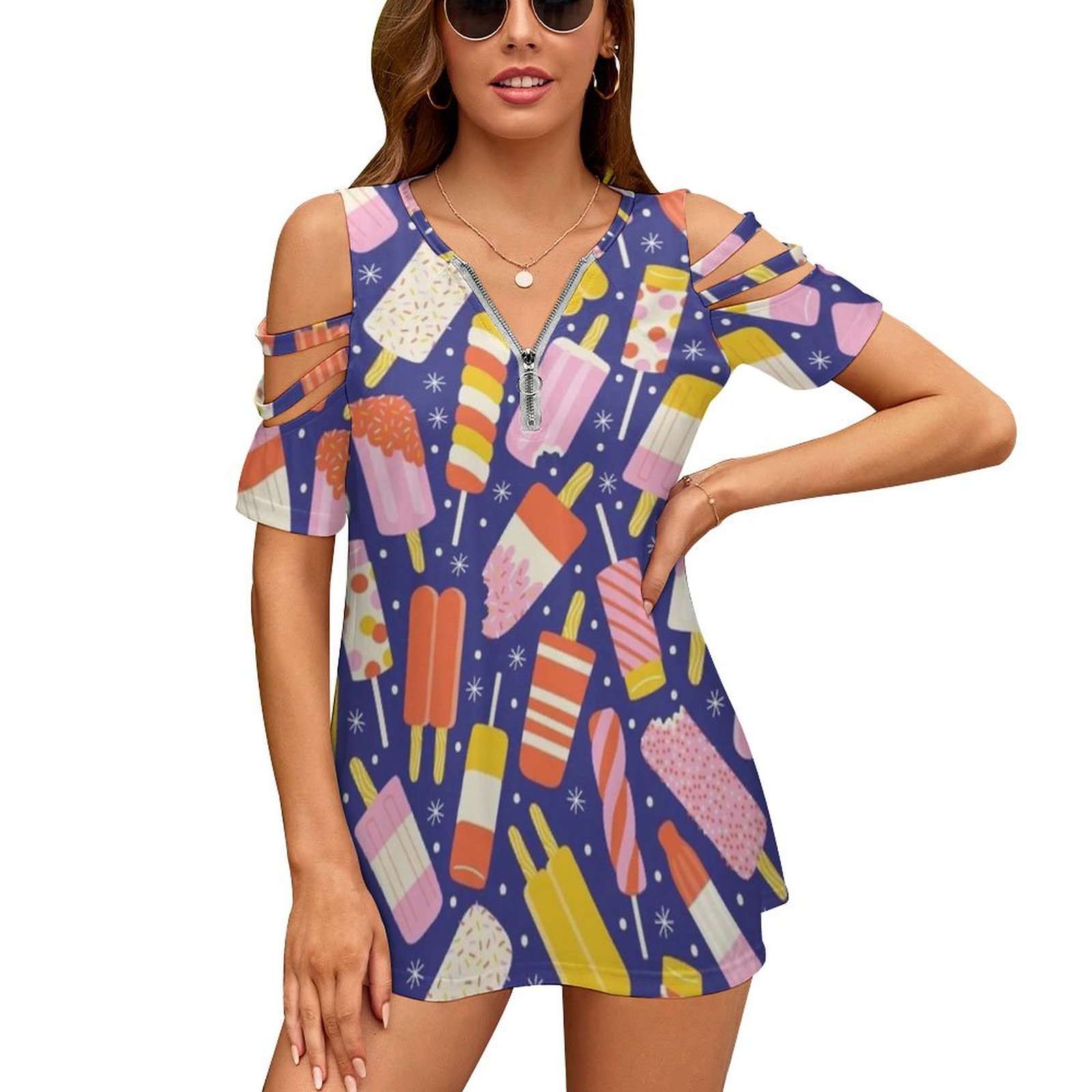 Popsicles New Fashion Zip Off  - đánh giá và giá Women Accessories Vector