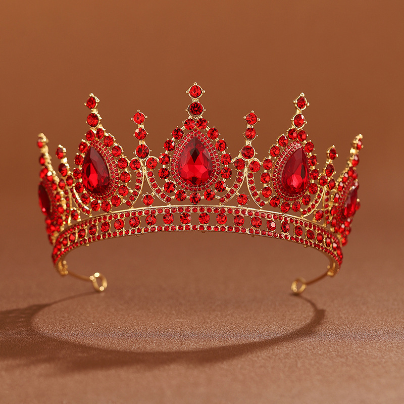 Baroque Queen Green Crown Crys - đánh giá và giá Women Accessories Dropshipping