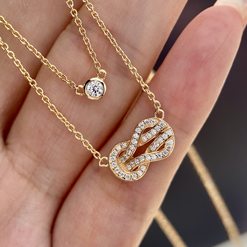 S925 Sterling Silver Double La - đánh giá và giá Layered Necklace Set