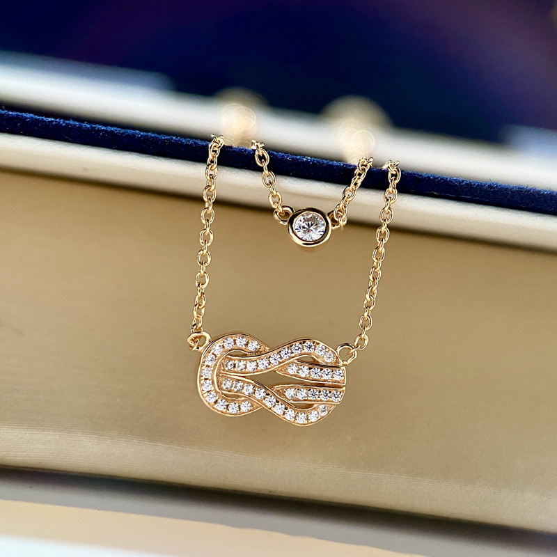 S925 Sterling Silver Double La - đánh giá và giá Layered Necklace Set