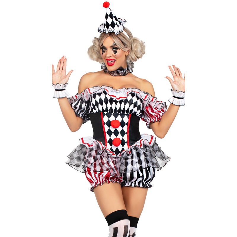 Women Clown Cosplay Costume Ci - đánh giá và giá Women'S Vacation Accessories