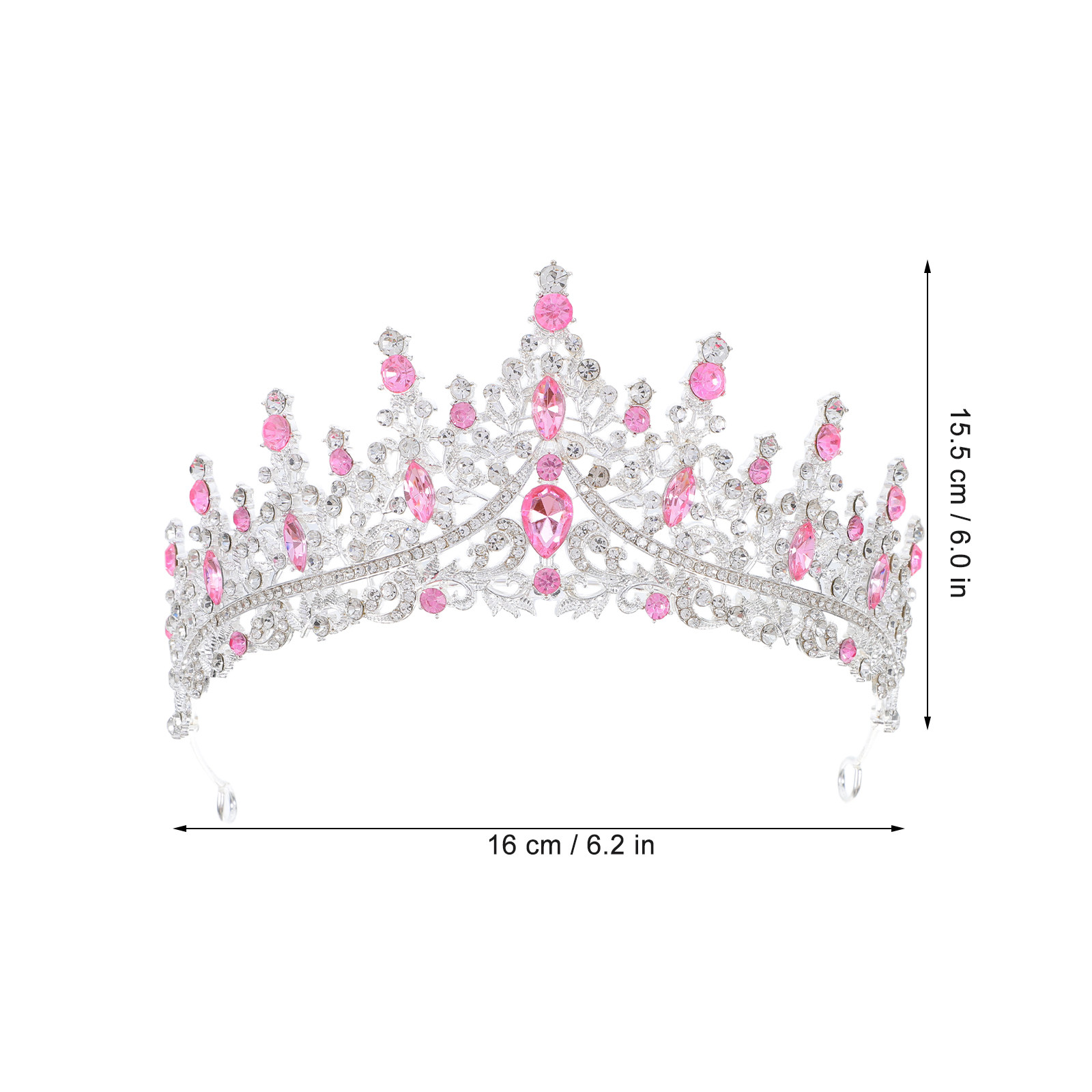 Rhinestone Crown Hairband Eleg - đánh giá và giá Queen Accessories
