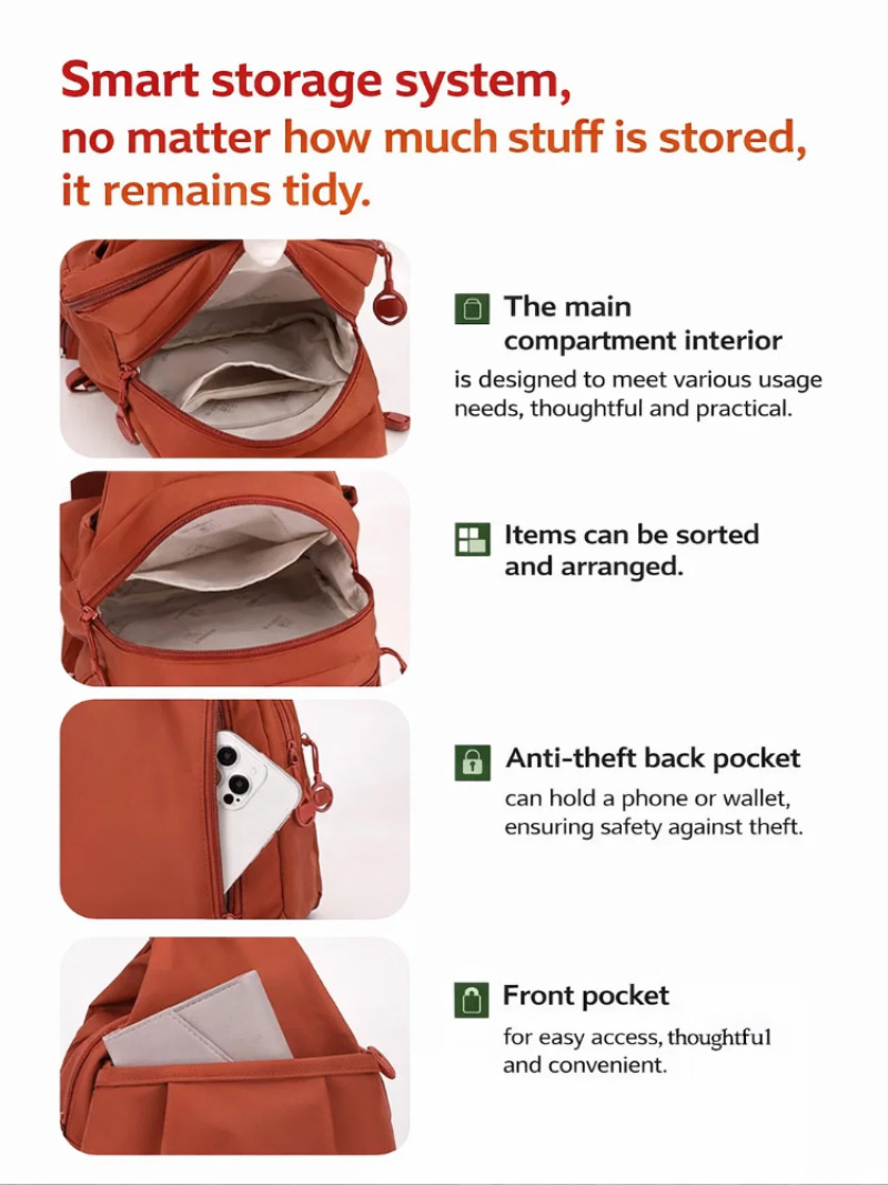 Women's Lightweight Mini Backp - đánh giá và giá Women Accessories Pouch
